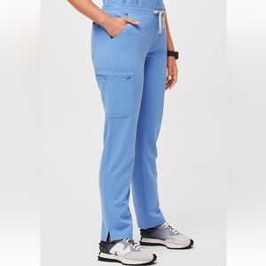 XXSP Ceil blue Figs Yola scrub pants